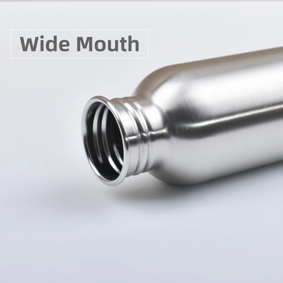 Stainless Steel Wide Mouth Water Bottle