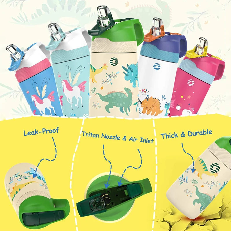 Kids Insulated Stainless Steel Vacuum Water Bottle