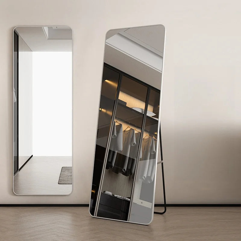 Full-Length Self-Adhesive Wall-Mounted Mirror