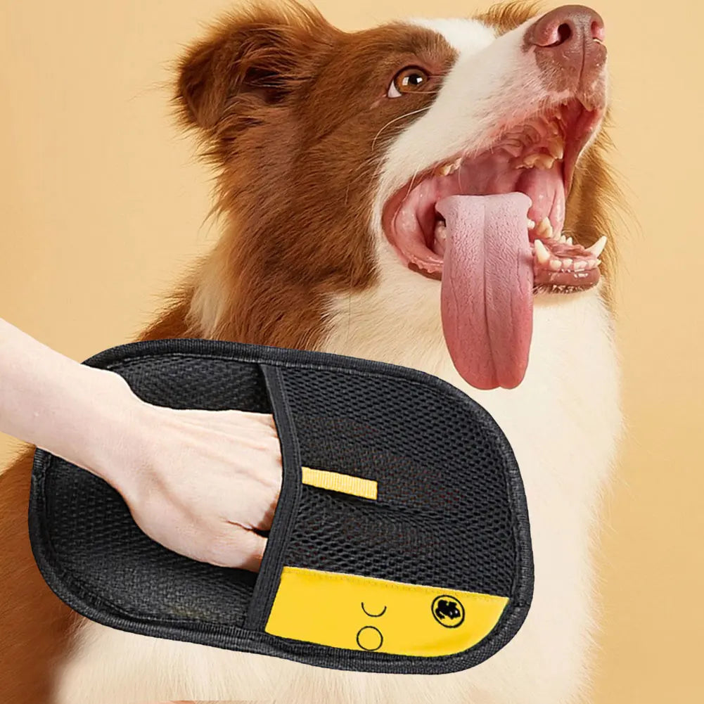 Pet Grooming Gloves Hair Remover