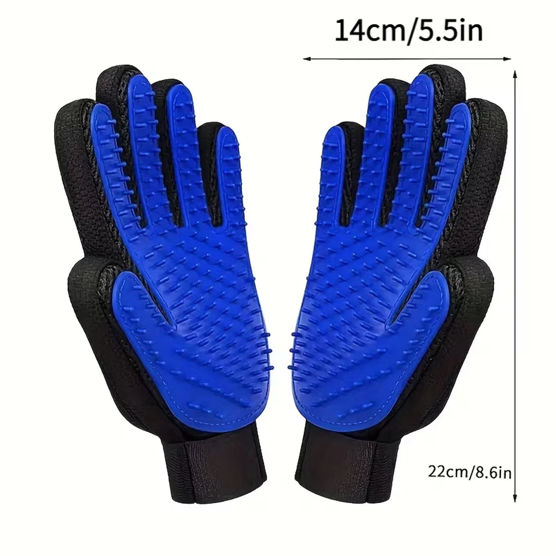 Silicone Pet Grooming & Bath Gloves