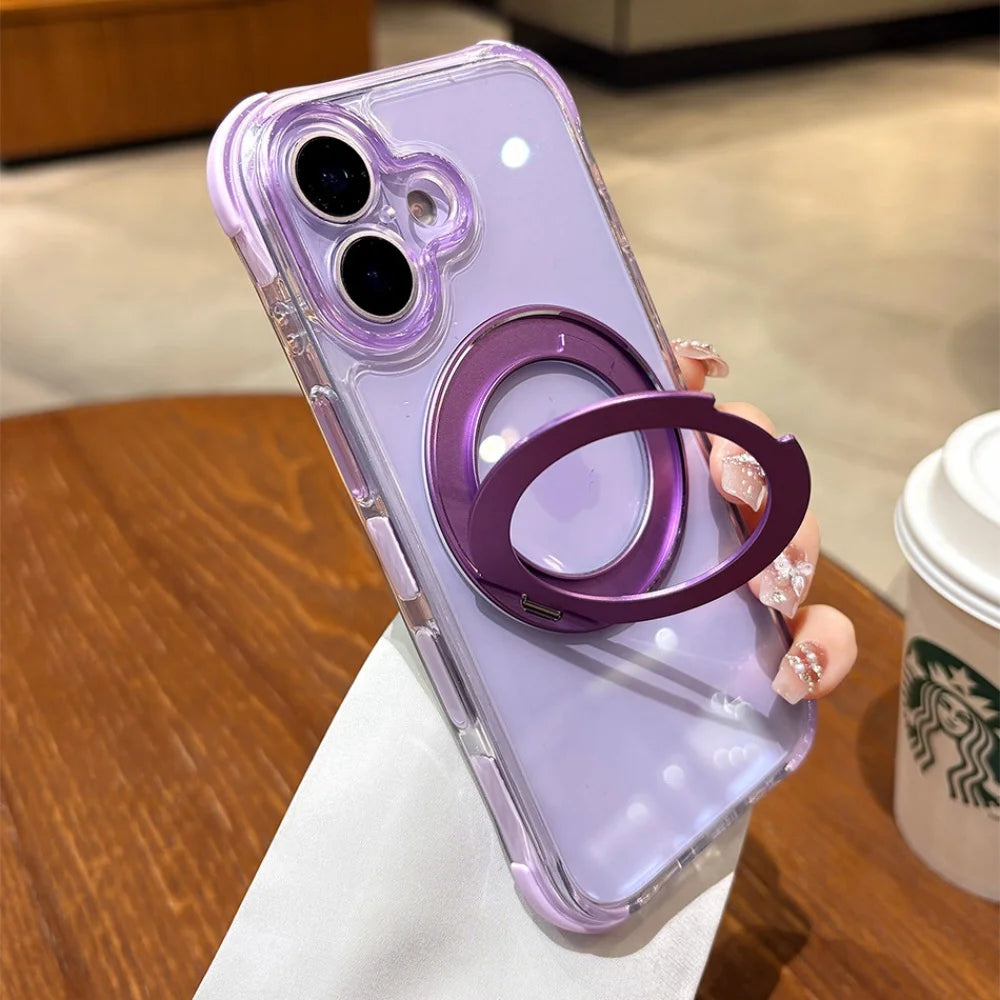 Crystal Clear MagSafe Phone Case