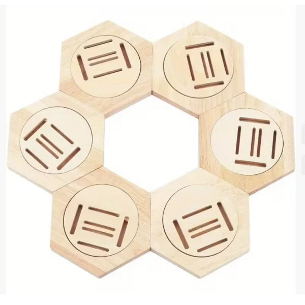 Hexagonal Honeycomb Medal Display Rack