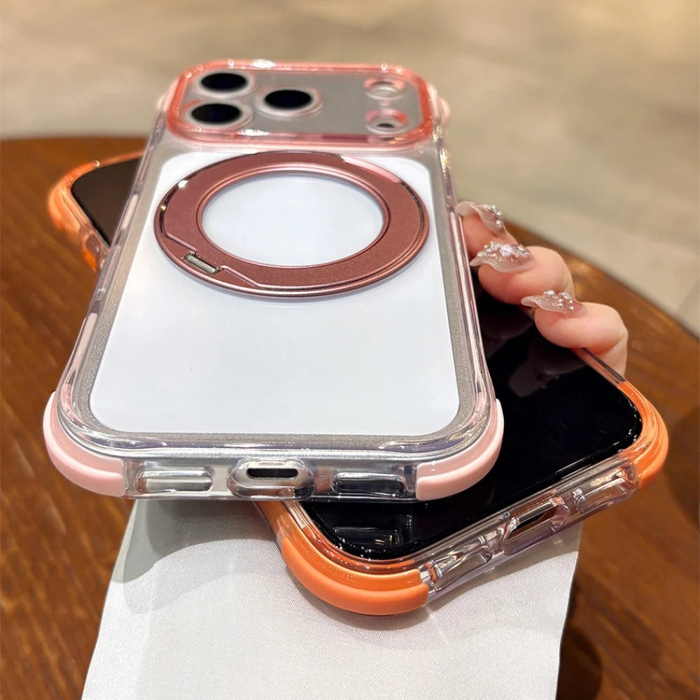 Crystal Clear MagSafe Phone Case