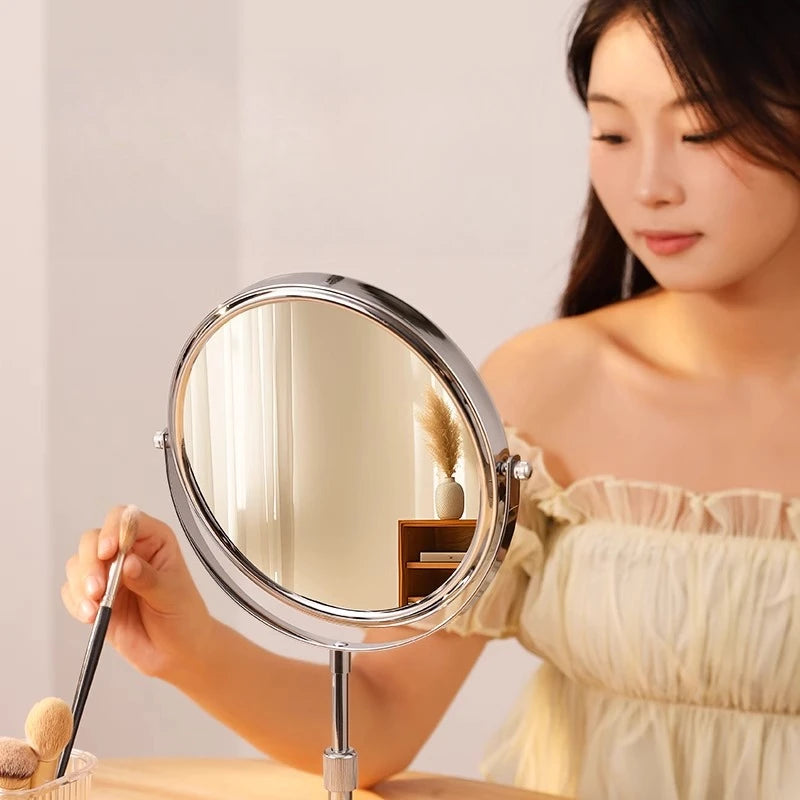 Round Vanity Wall Mirror for Bedroom & Dressing Room