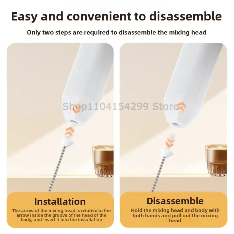 Electric Handheld Milk Frother & Egg Beater
