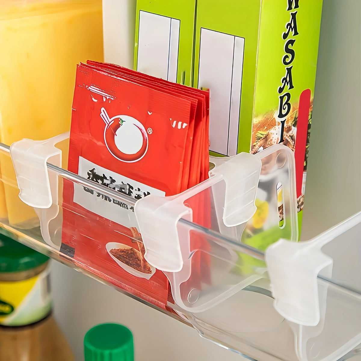 Adjustable Clear Refrigerator Organizer Dividers (5-20 Pack)