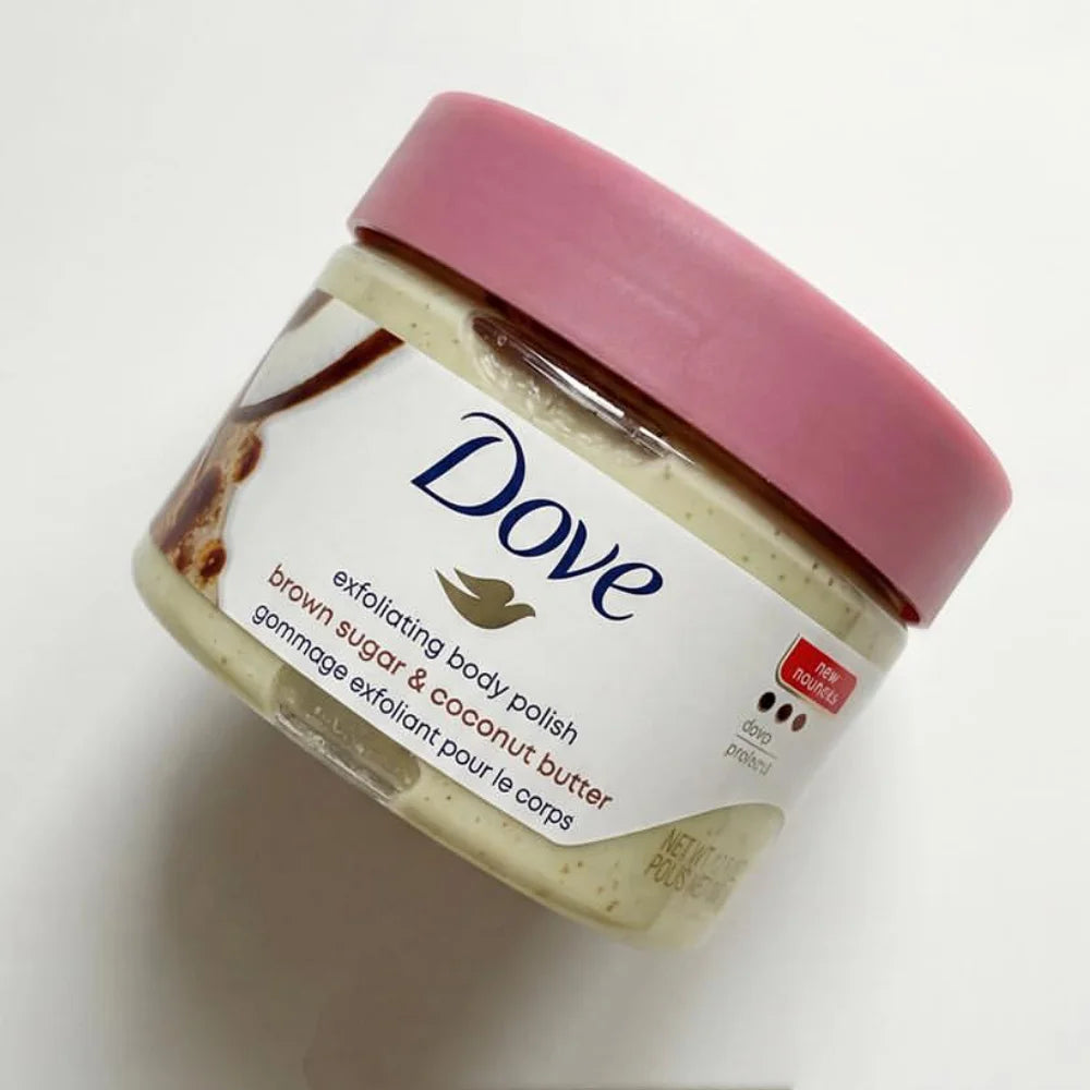 Dove Exfoliating Body Scrub 298g Moisturizing Nourishing Body Gentle Exfoliator For Dry Rough Skin Multi Fragrance Skin Care