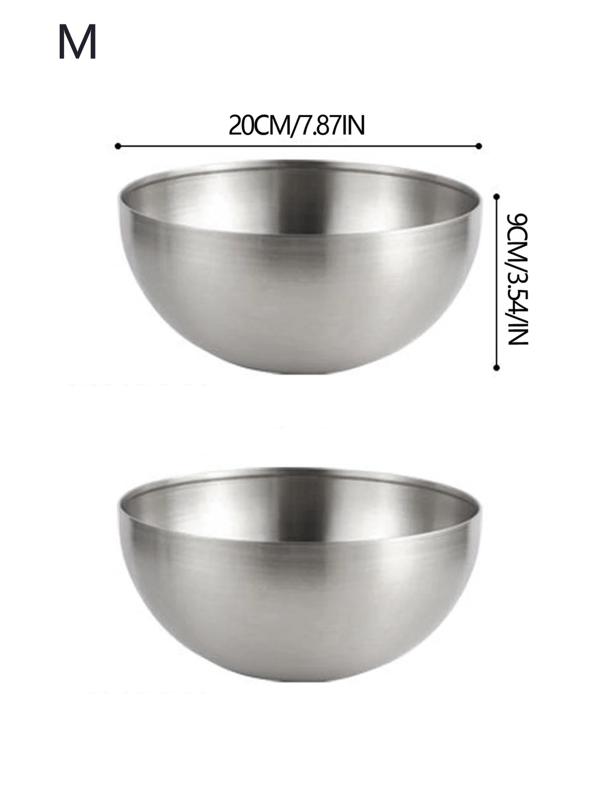Stainless Steel Salad & Noodle Bowl
