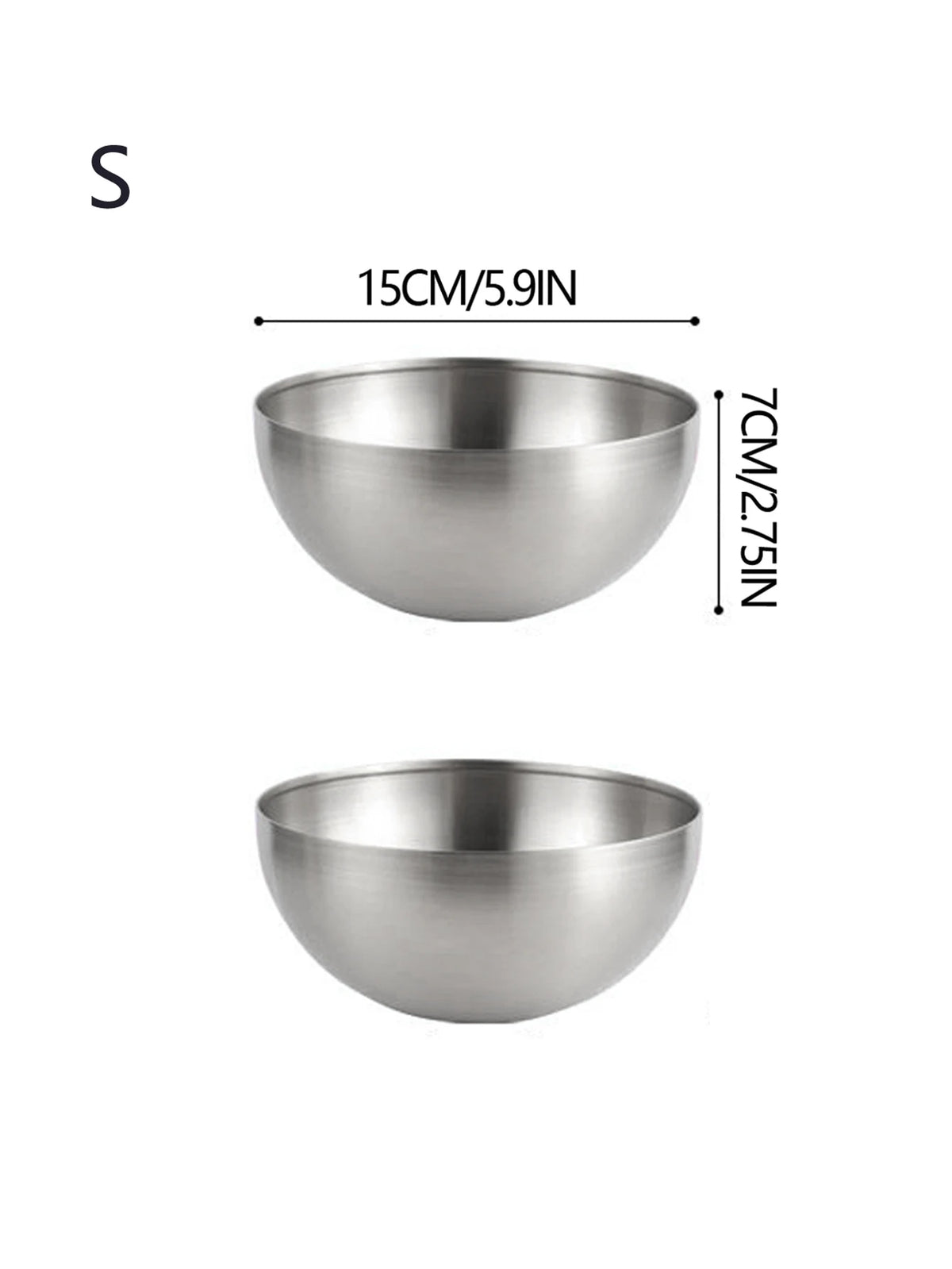 Stainless Steel Salad & Noodle Bowl