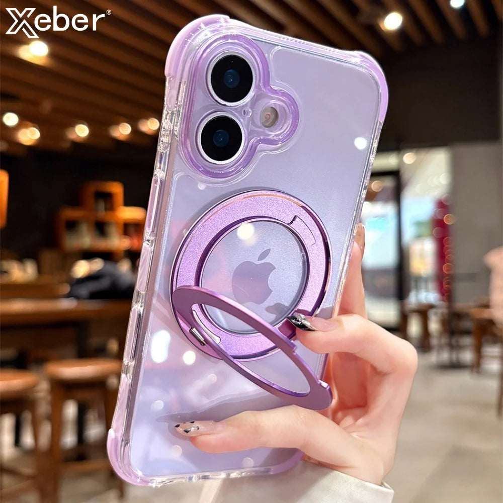 Crystal Clear MagSafe Phone Case