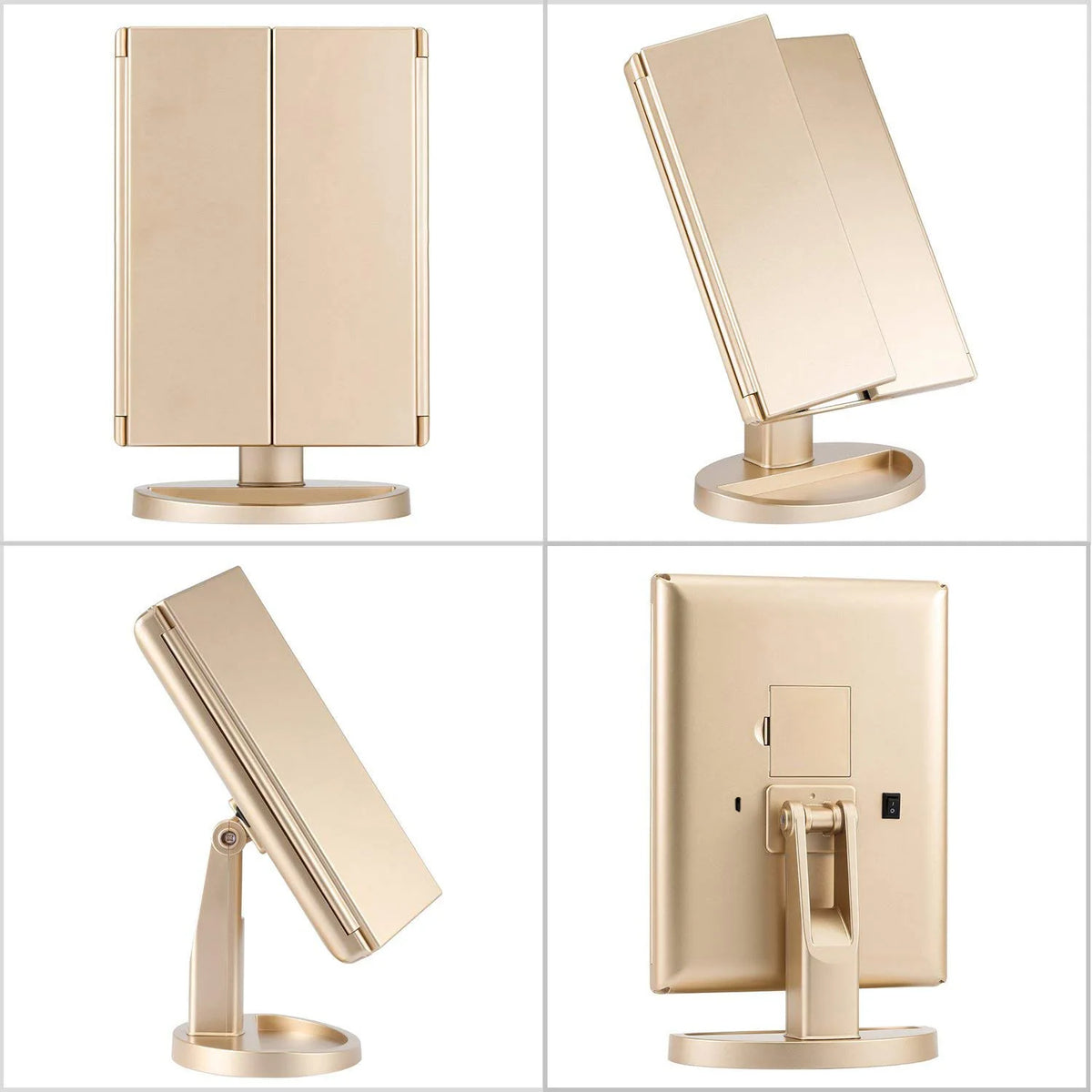 LED Vanity Mirror with Light & 10x Magnification