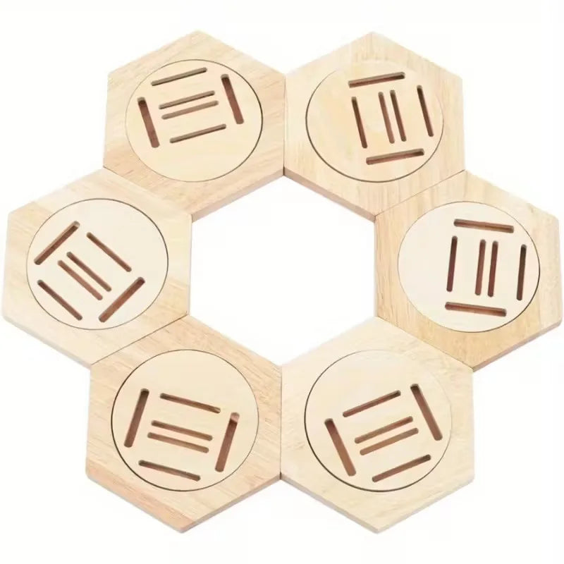 Hexagonal Honeycomb Medal Display Rack