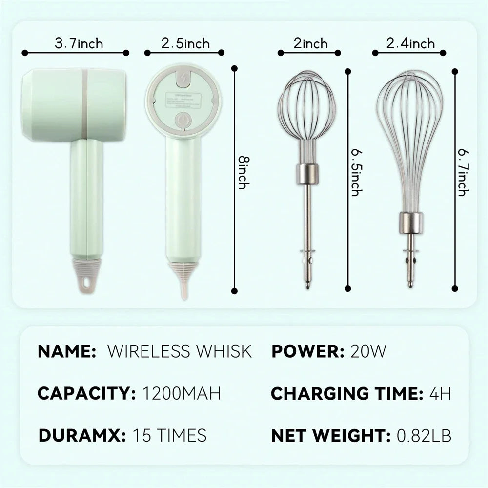 Electric Food Processor & Hand Mixer Set