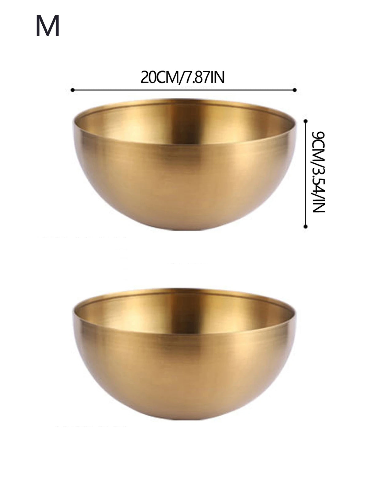 Stainless Steel Salad & Noodle Bowl