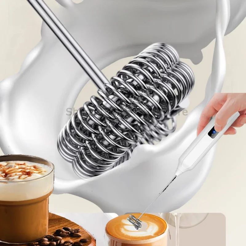 Electric Handheld Milk Frother & Egg Beater