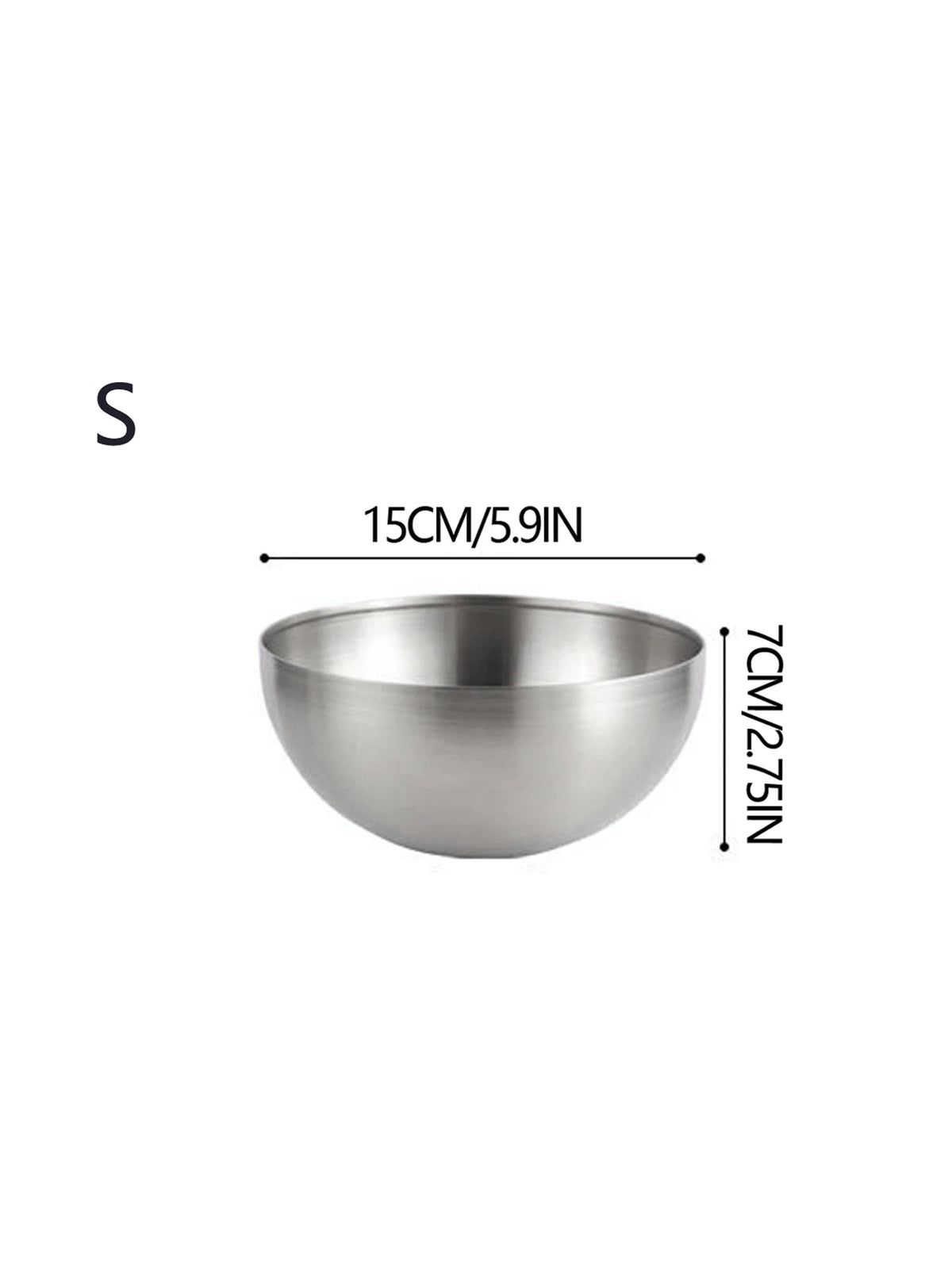 Stainless Steel Salad & Noodle Bowl