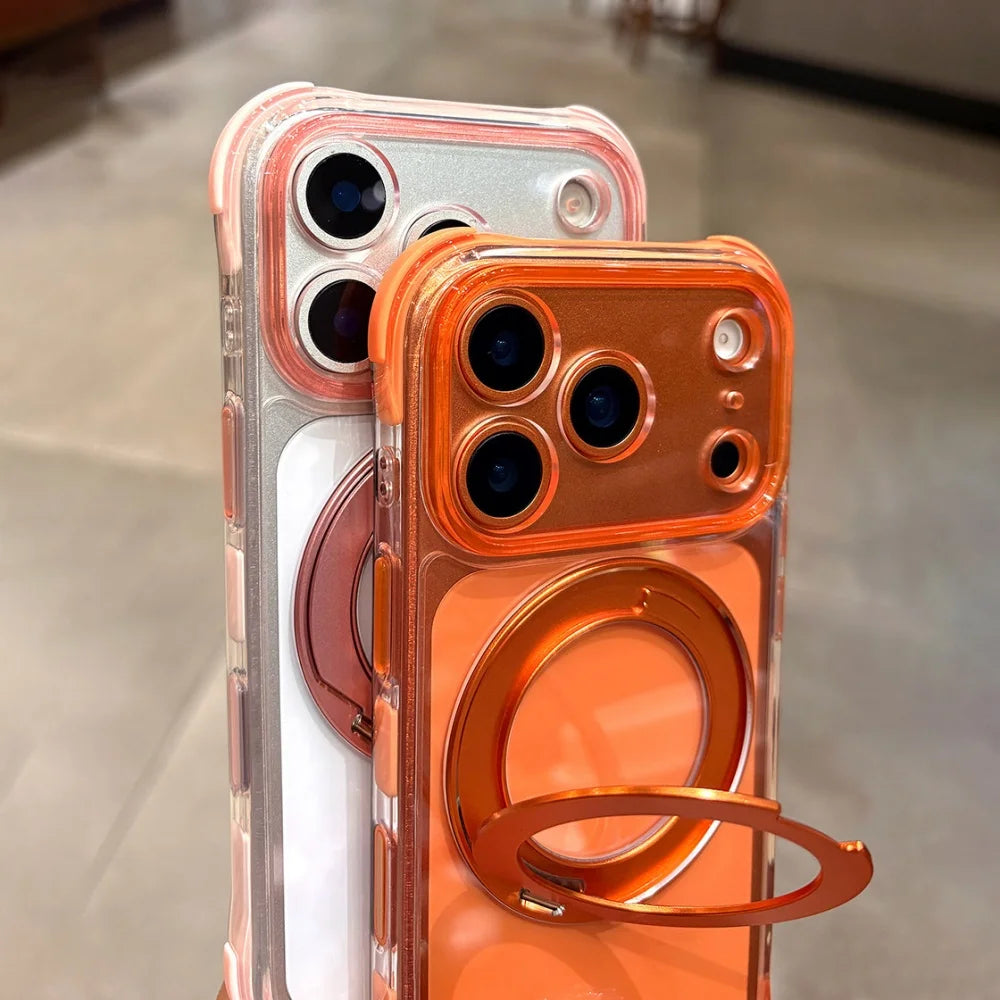 Crystal Clear MagSafe Phone Case