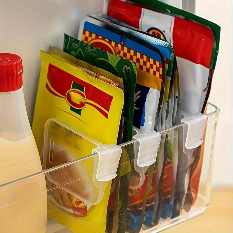 Adjustable Clear Refrigerator Organizer Dividers (5-20 Pack)