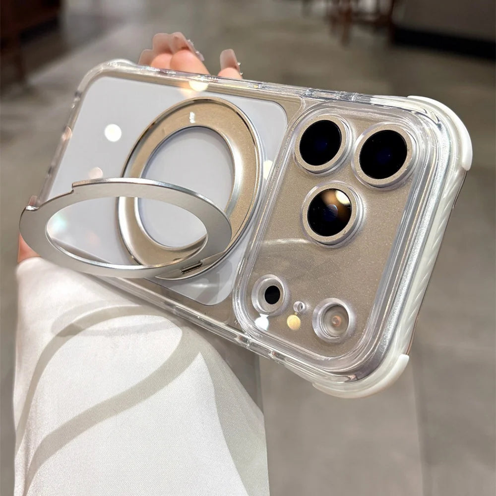 Crystal Clear MagSafe Phone Case