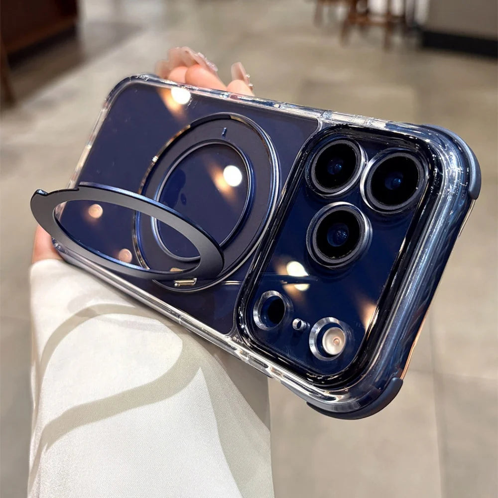 Crystal Clear MagSafe Phone Case
