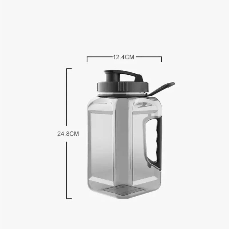 2.4L Large Capacity Fitness Water Bottle