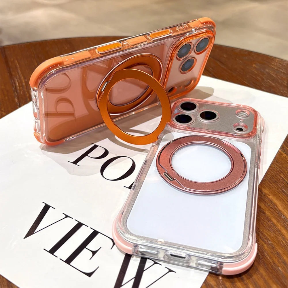 Crystal Clear MagSafe Phone Case