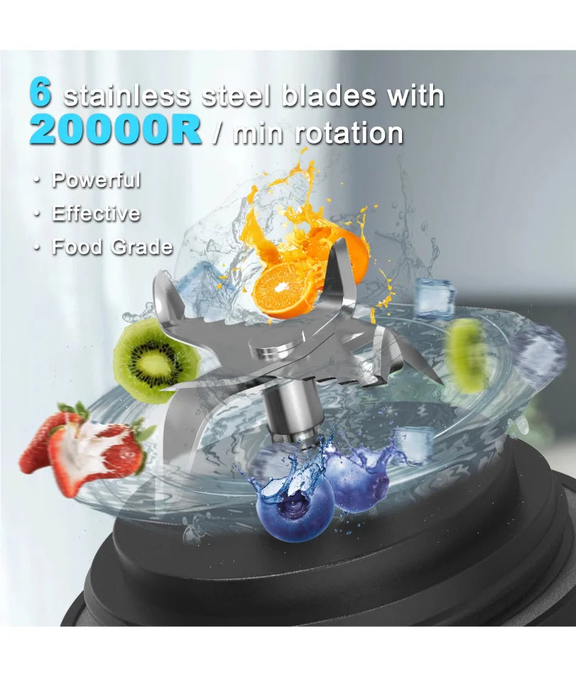 600ML USB Rechargeable Portable Blender