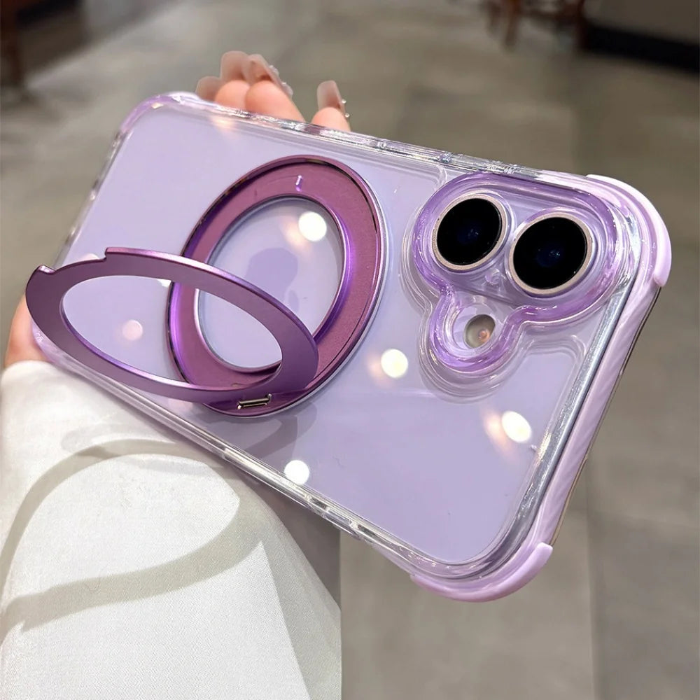 Crystal Clear MagSafe Phone Case