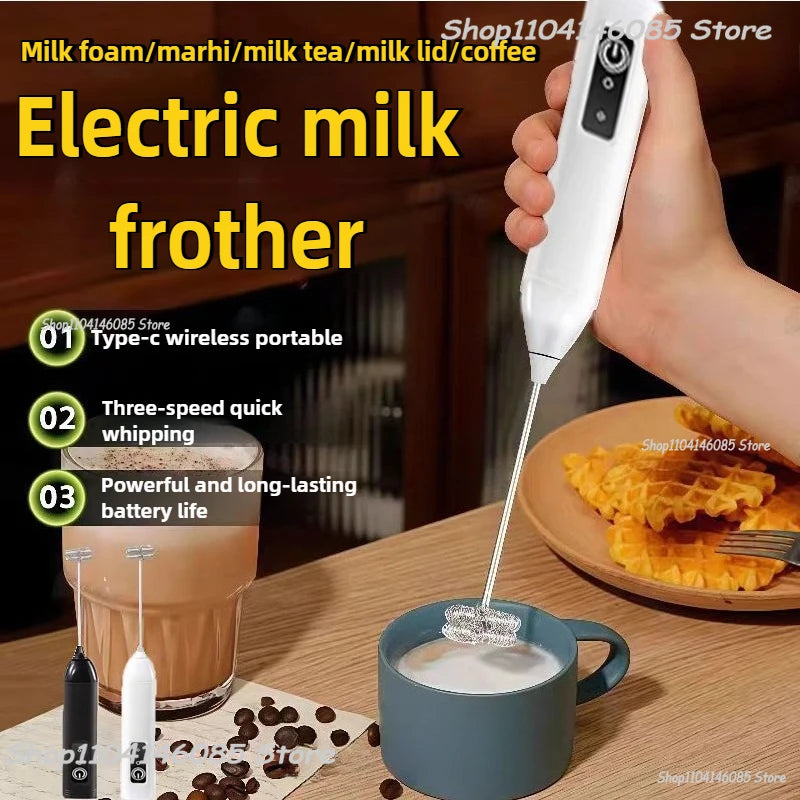 Electric Handheld Milk Frother & Egg Beater