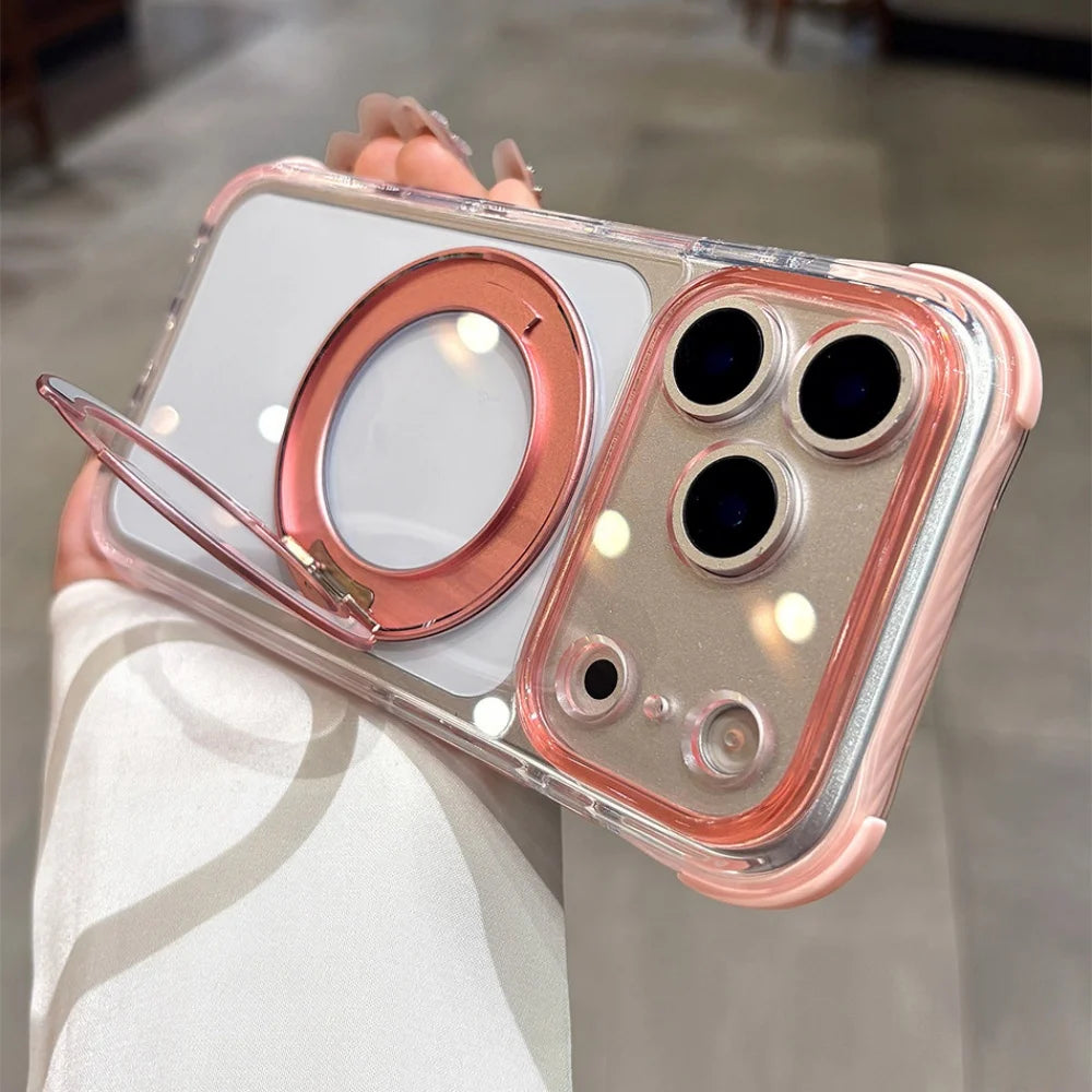 Crystal Clear MagSafe Phone Case