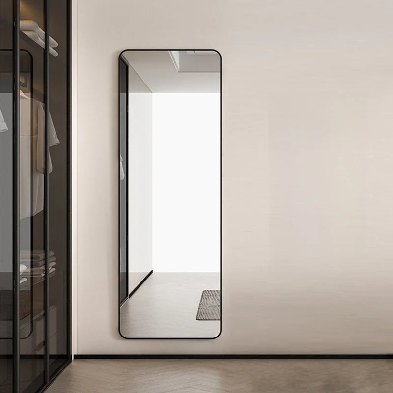 Full-Length Self-Adhesive Wall-Mounted Mirror