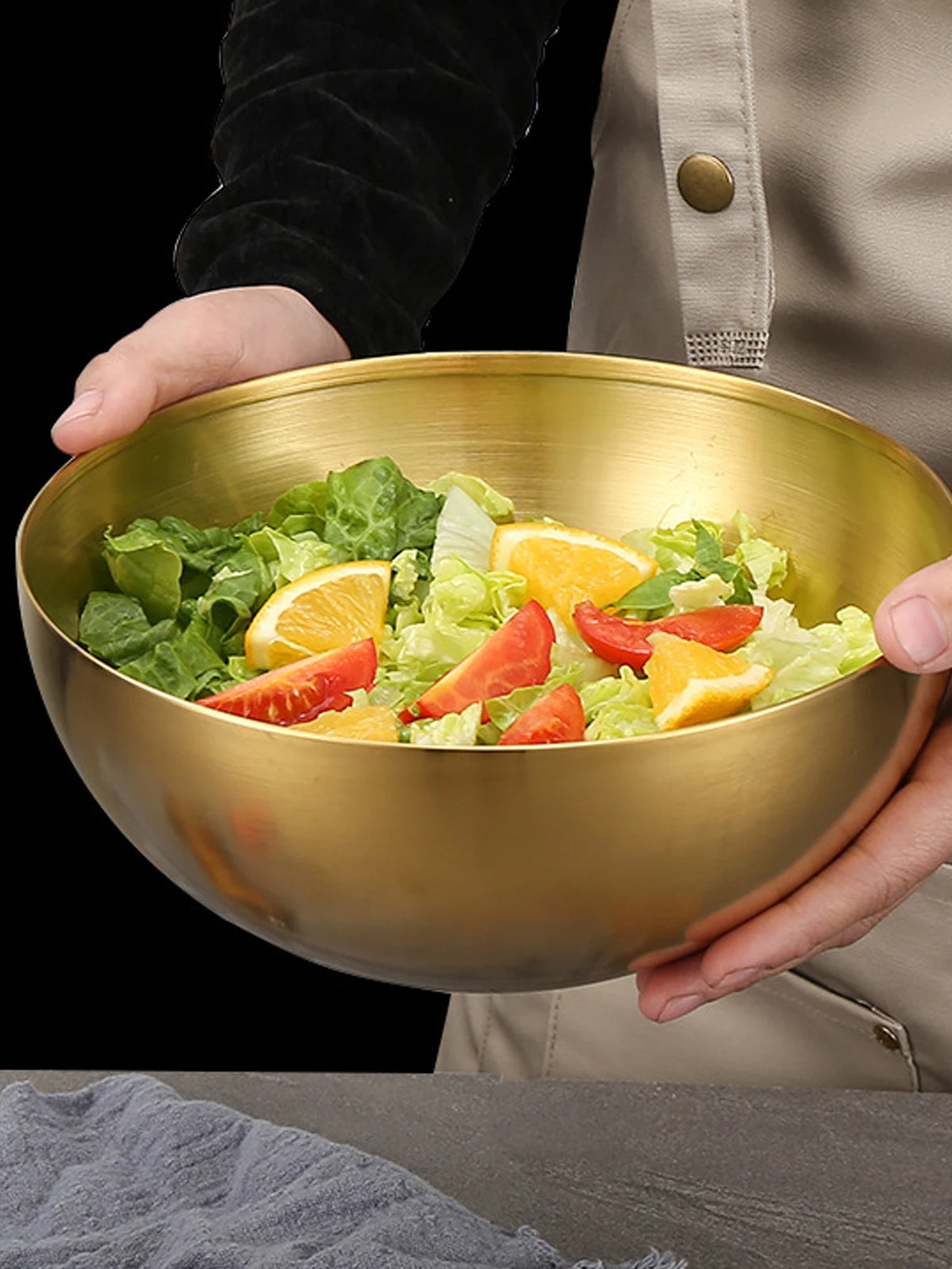 Stainless Steel Salad & Noodle Bowl