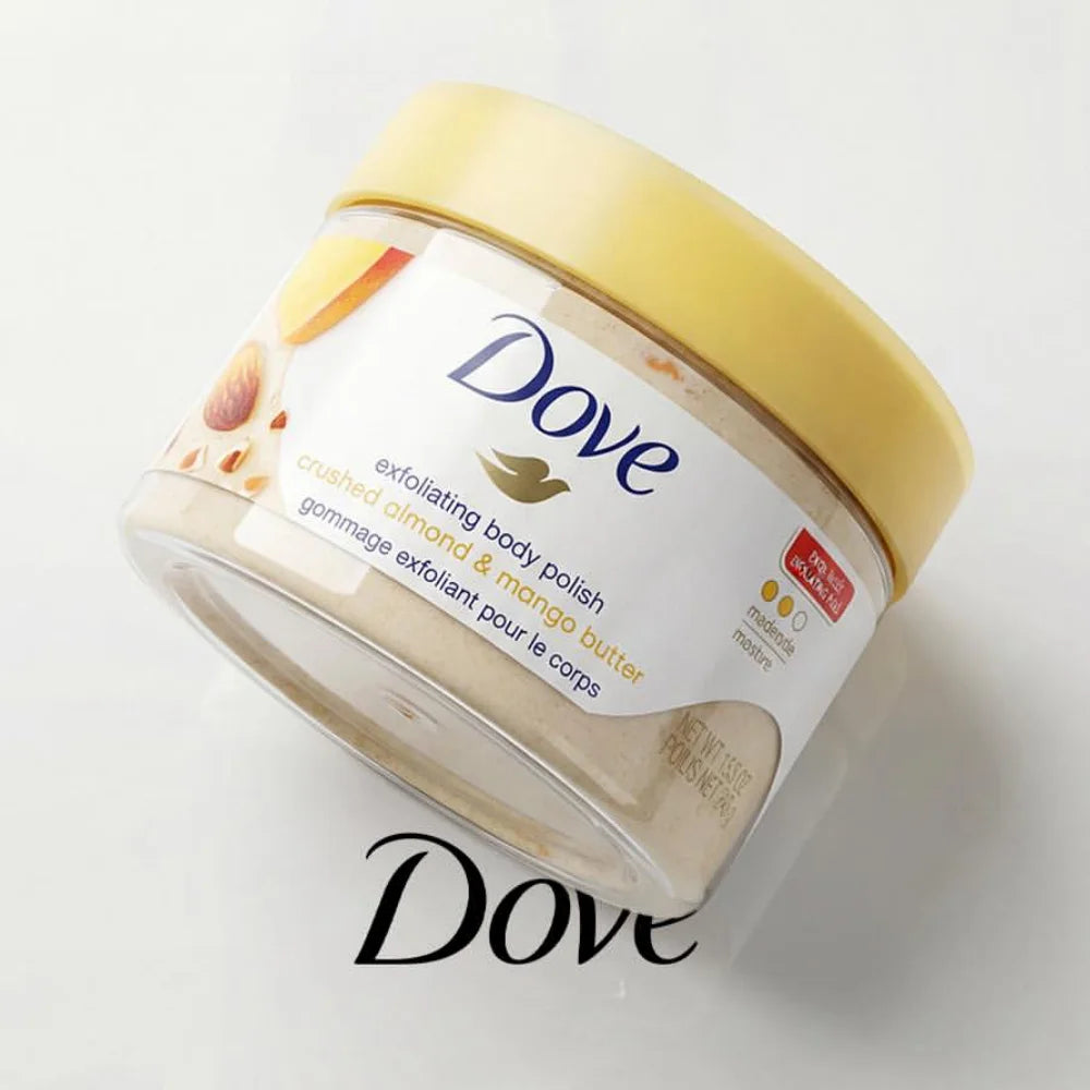 Dove Exfoliating Body Scrub 298g Moisturizing Nourishing Body Gentle Exfoliator For Dry Rough Skin Multi Fragrance Skin Care